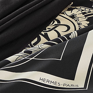 未使用級✨HERMESエルメス　ネクタイのエクスリブリス　カレ90 HERMES エルメス カレ90 EX-LIBRIS EN CRAVATES ネクタイの